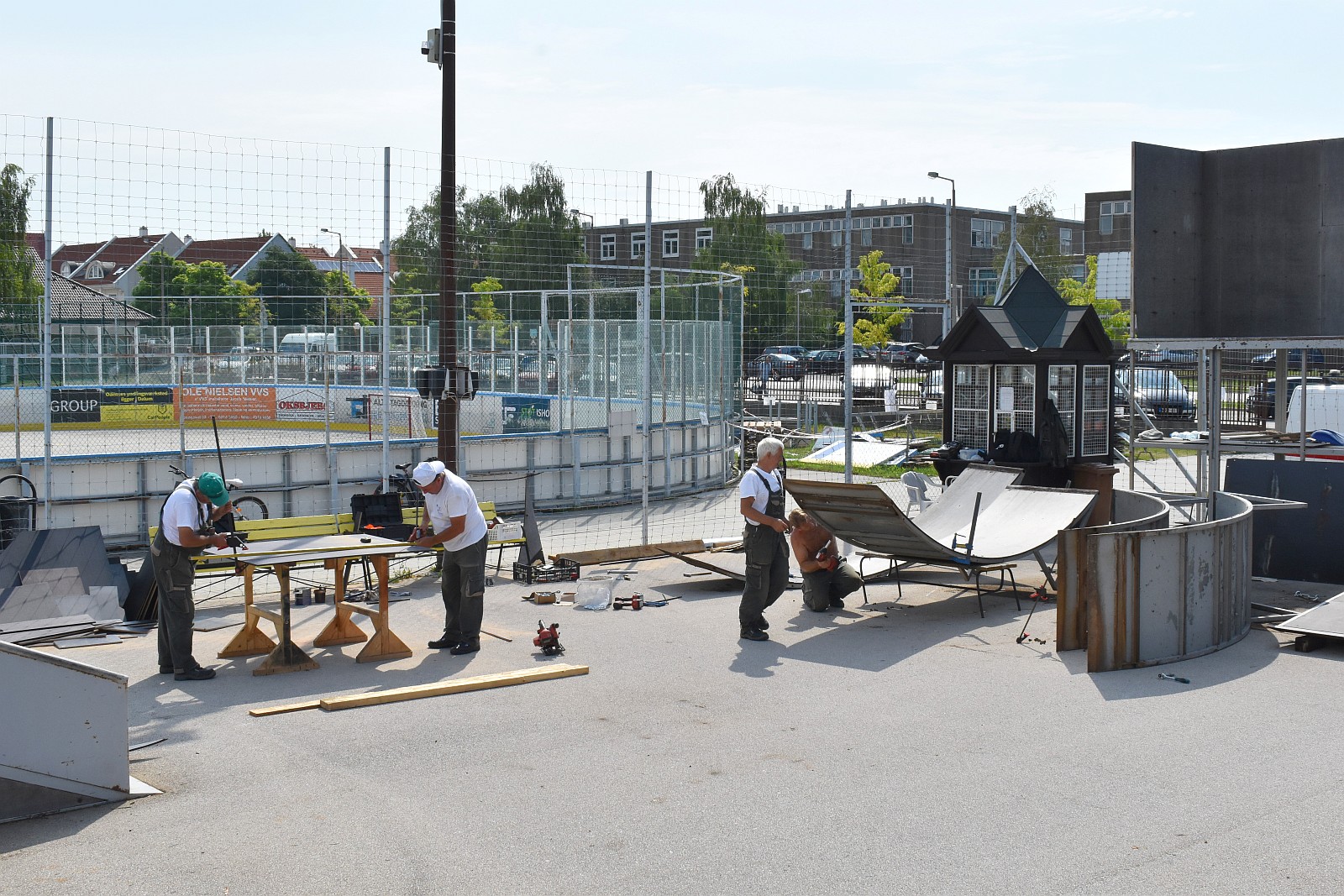 Minden elemét felújítjuk a Bregyó BMX és gördeszka pályájának